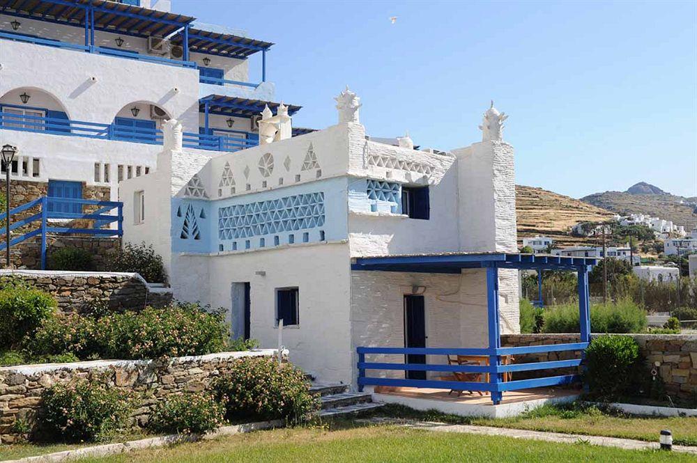 Tinos Beach Hotel Bagian luar foto
