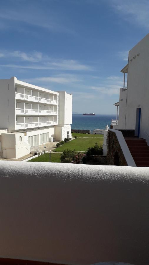 Tinos Beach Hotel Bagian luar foto