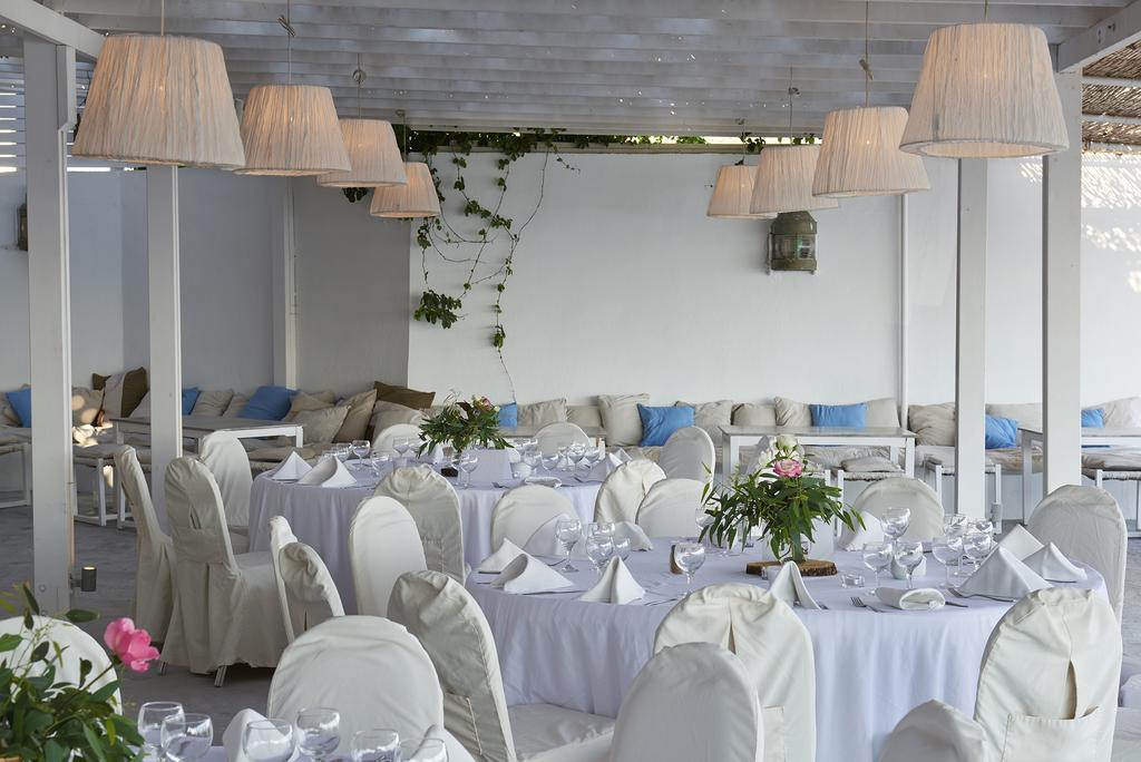 Tinos Beach Hotel Bagian luar foto