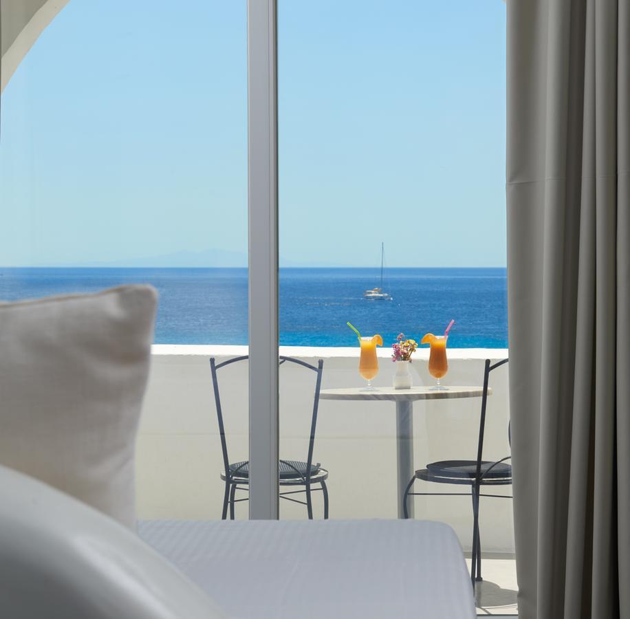 Tinos Beach Hotel Bagian luar foto
