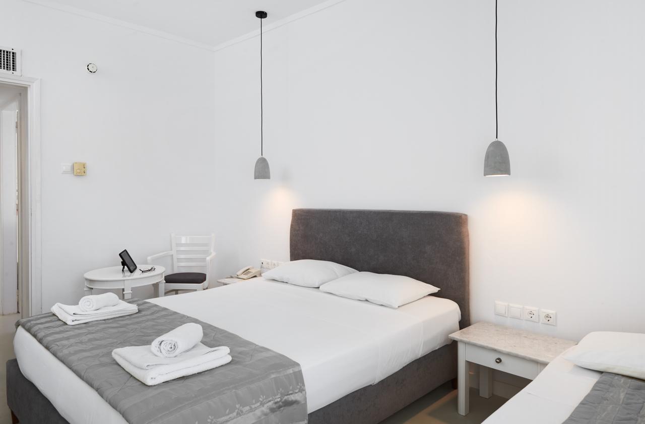 Tinos Beach Hotel Bagian luar foto